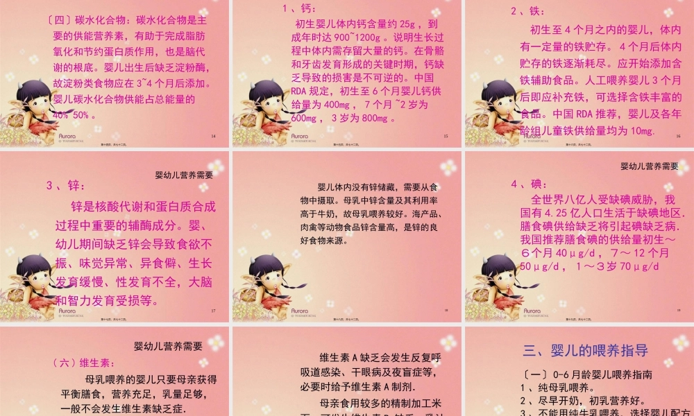 8章2、3节婴、幼儿儿童的营养与膳食.pptx