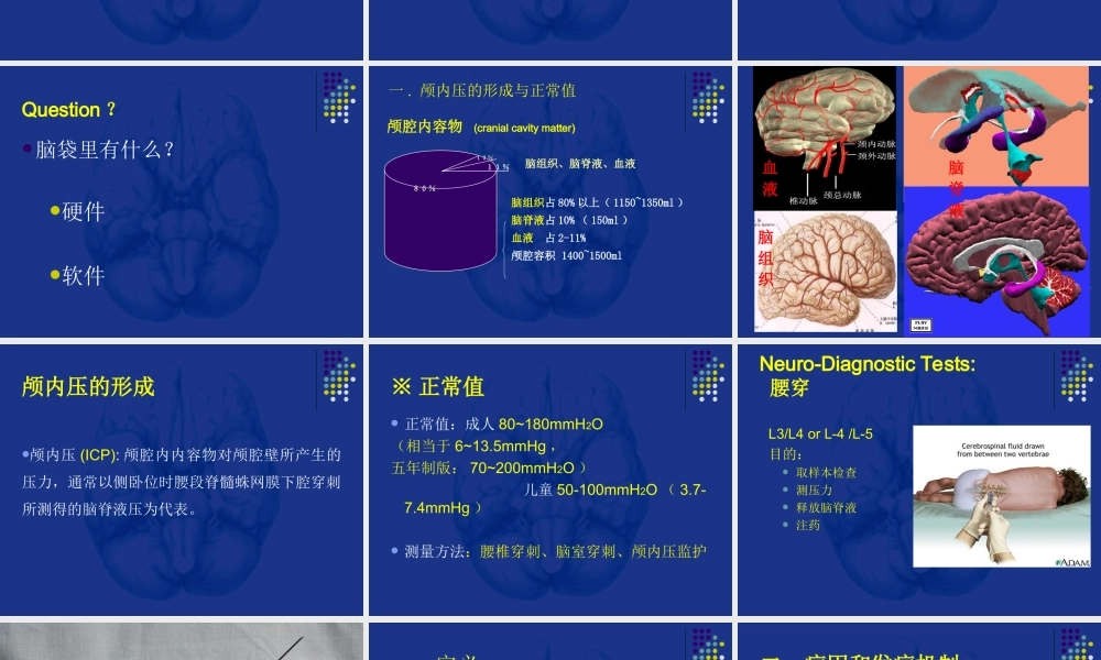 93神经科-颅内压增高和脑疝(1).ppt