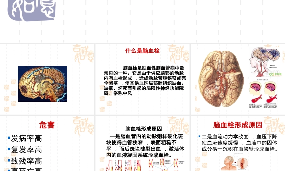 99神经内科脑血栓(1).ppt
