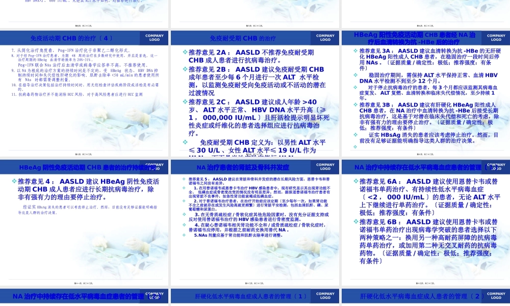 AASLD乙肝指南汇编.pptx