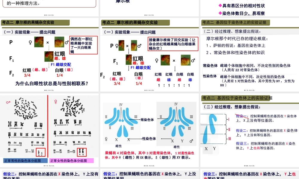 A常染色体遗传病最大的特点.pptx