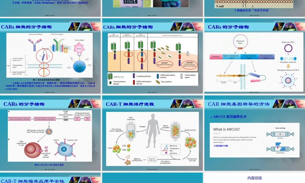 CAR-T细胞研究新进展.pptx