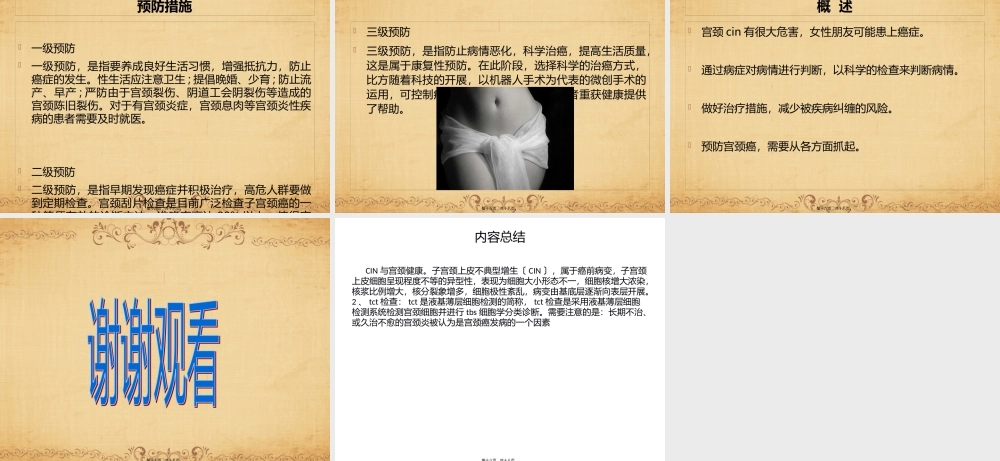 CIN与宫颈健康概要.pptx