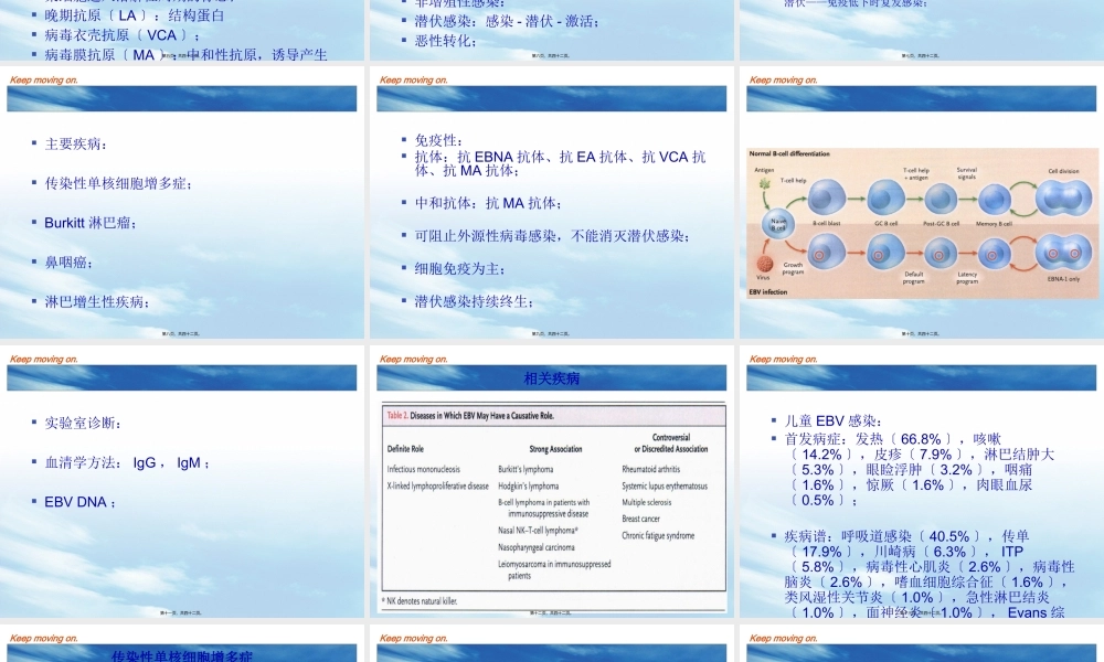 EBV及传染性单核细胞增多症.pptx