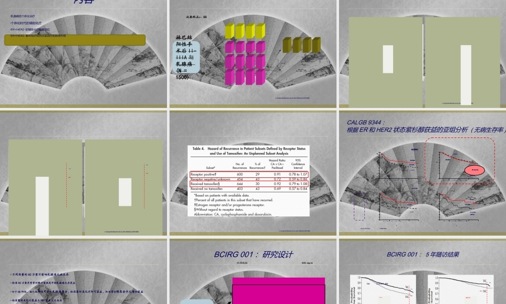 ER+-HER2-乳腺癌患者个体化化疗-20150508.ppt