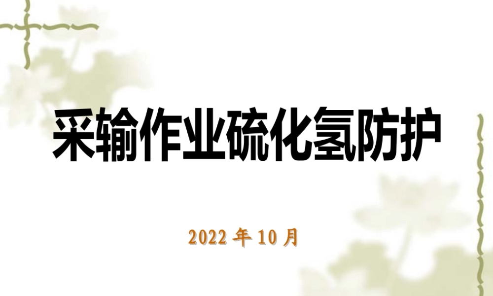 H2S中毒救护.pptx