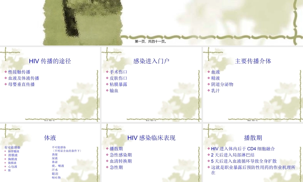 HIV感染母婴阻断技分析.pptx