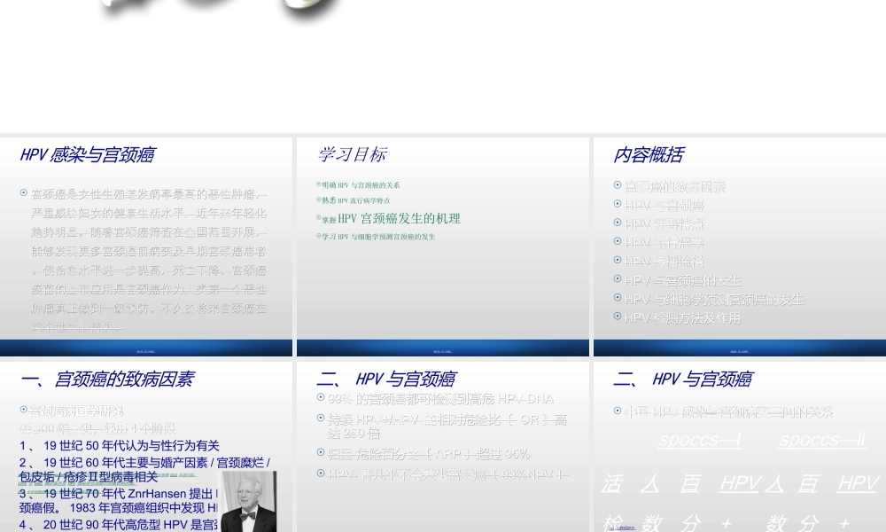 HPV感染与宫颈癌.ppt