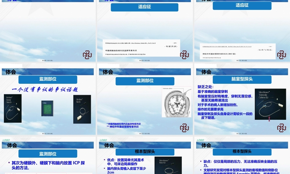 ICP在颅脑创伤中的应用.pptx