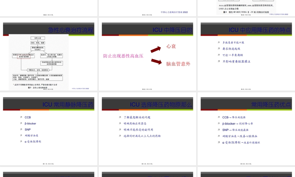 ICU中降压药的选择.pptx