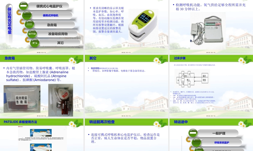 ICU危重患者院内转运.pptx
