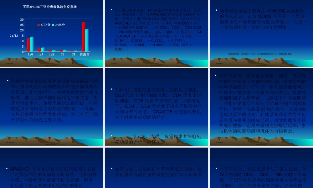ICU危重症患者免疫功能的观察.pptx