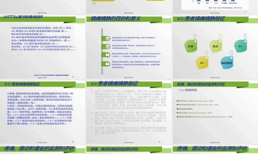 ICU患者镇静镇痛策略.ppt