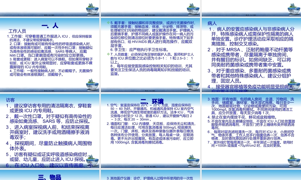 ICU消毒隔离.pptx