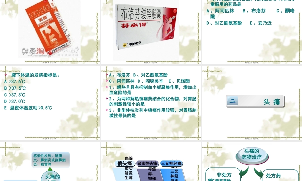 4常见病症的自我药疗.pptx