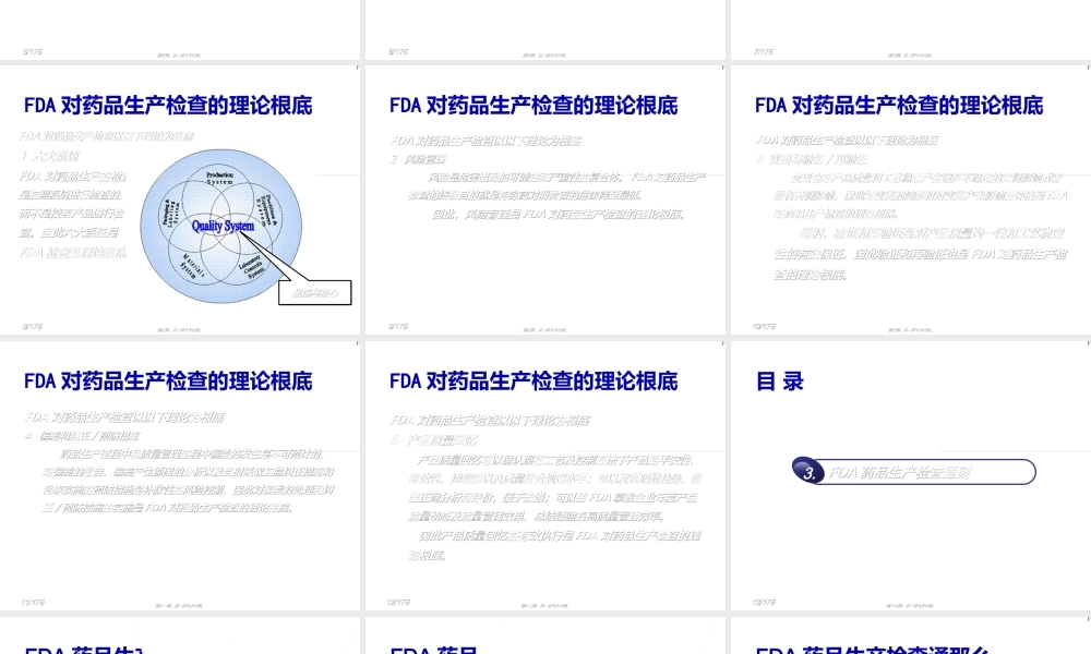 FDA如何进行无菌药品生产检查.ppt