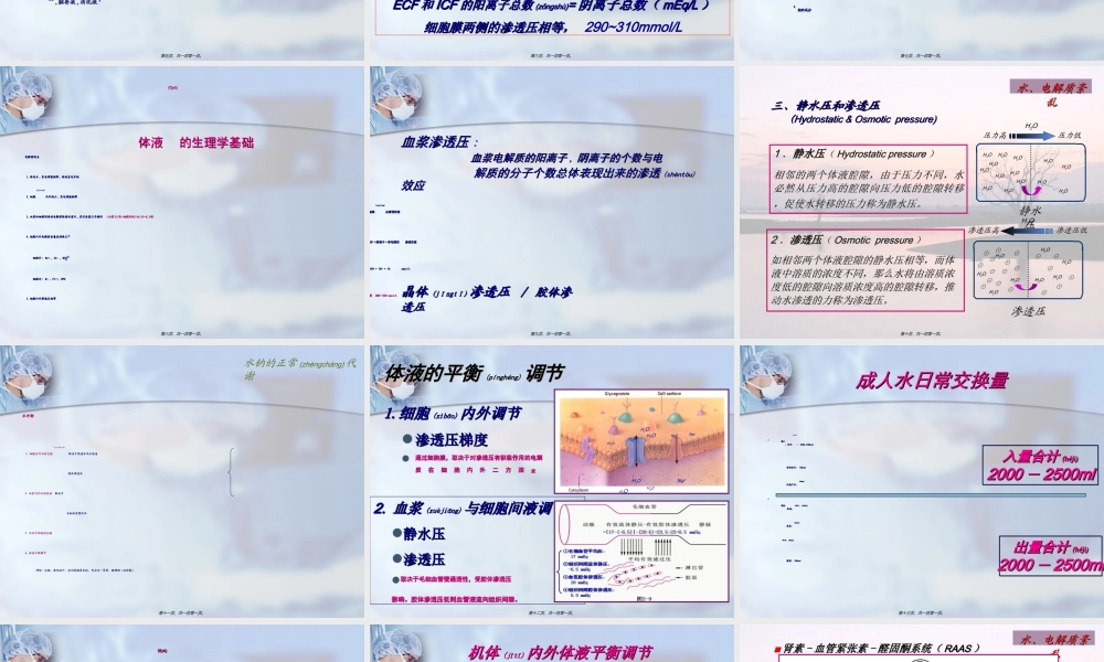 2022年医学专题—外科病人的体液失调失调正式版.ppt