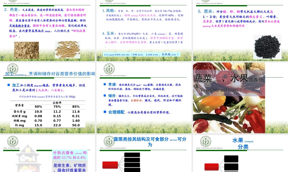 2022年医学专题—各类食品营养与生.ppt
