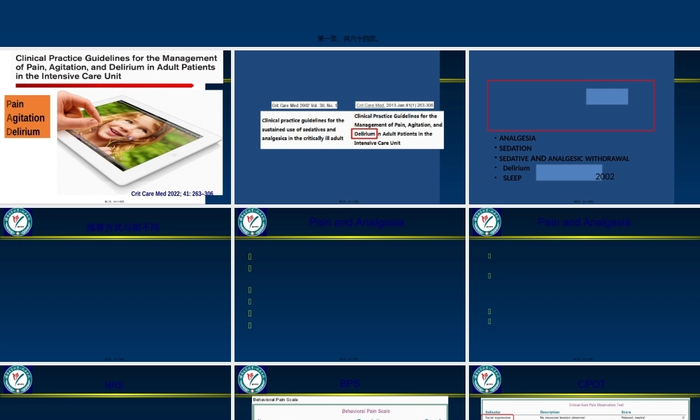 ICU镇痛镇静iPAD指南.pptx