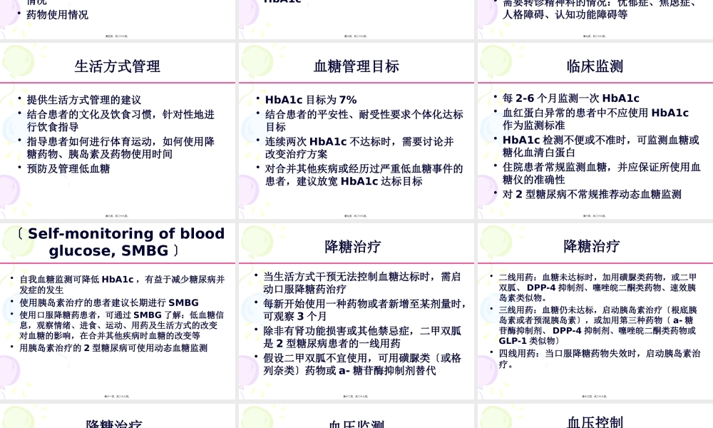 IDF-2012年全球2型糖尿病指南.pptx