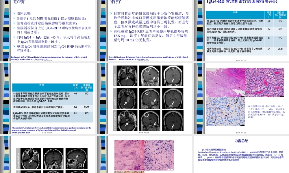 IgG4相关肥厚性硬脑膜炎.pptx