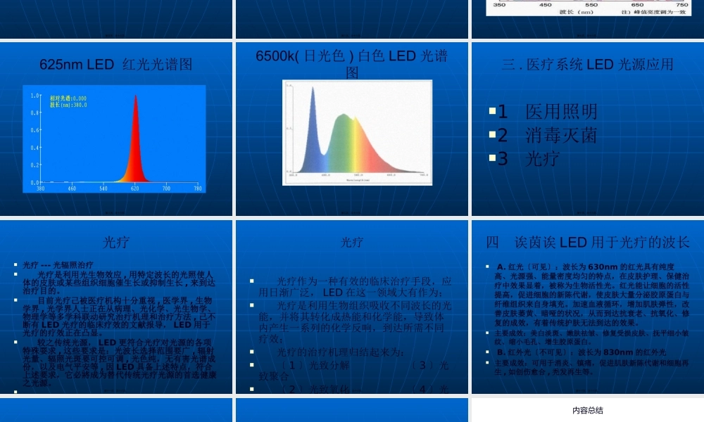 LED光疗医用照明分析.pptx