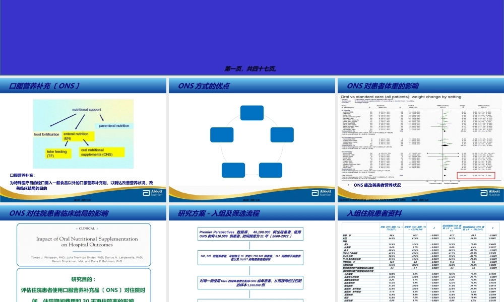 ONS在外科中的应用.ppt