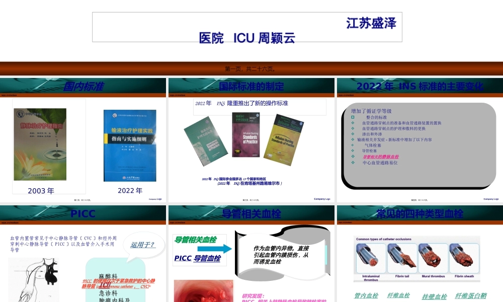 PICC导管相关血栓.pptx