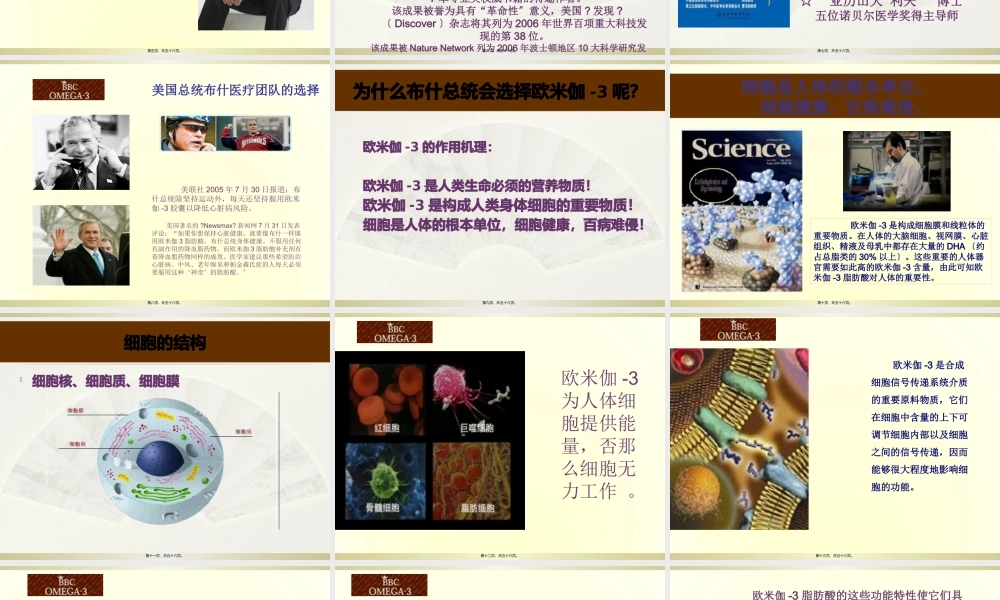 Omega-3关于健康-成长你不得不知道的秘密.pptx