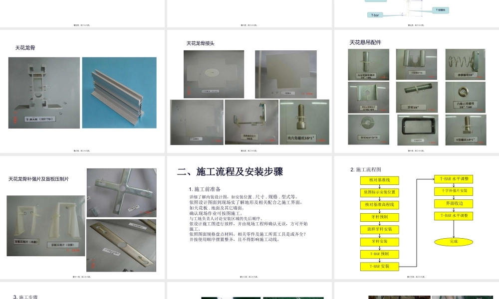 T型龙骨吊顶施工方法.pptx