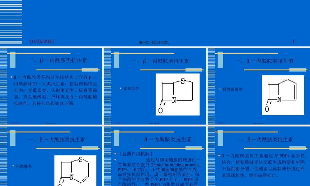 β内酰胺类抗生素与合理用药-PPT文档资料.pptx