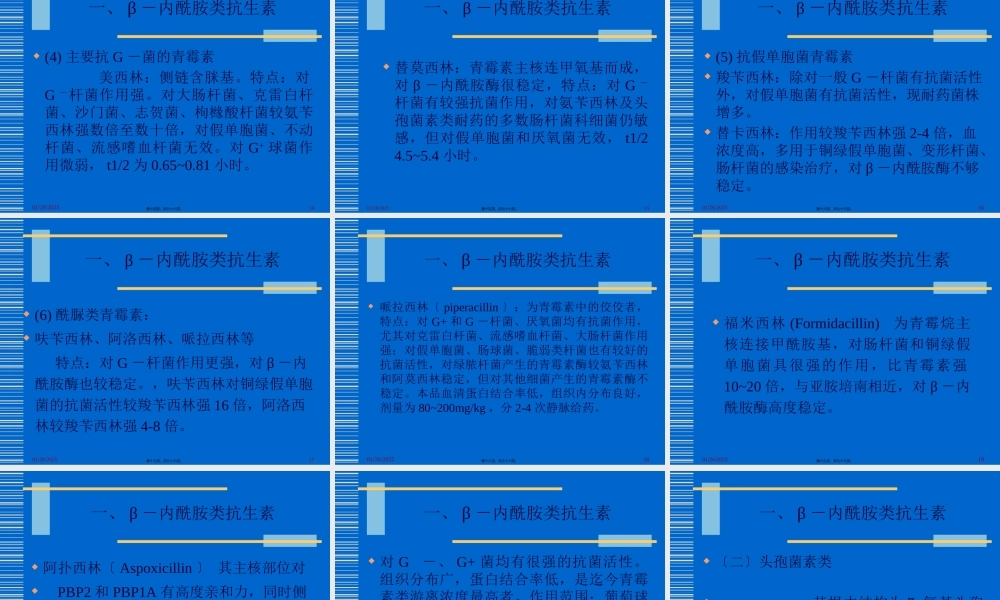 β内酰胺类抗生素与合理用药-PPT文档资料.pptx