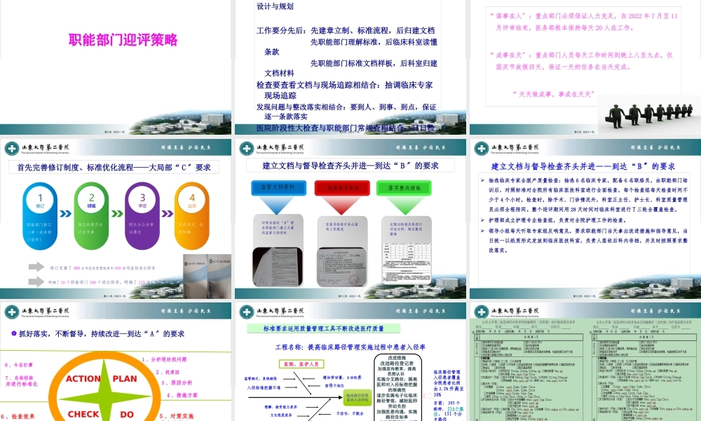 “三甲”医院迎评.pptx