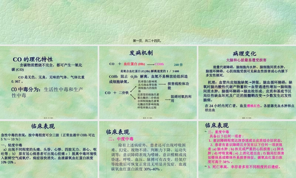一氧化碳中毒.pptx