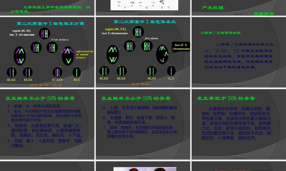三倍体综合症和二倍体、三倍体混合型综合症.pptx