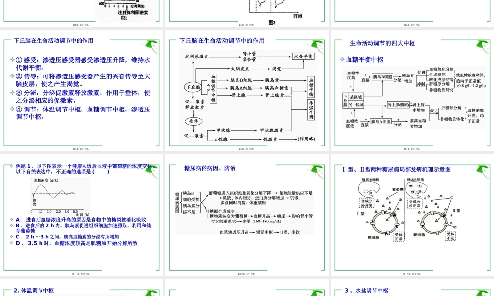 下丘脑与生命活动的调节.pptx