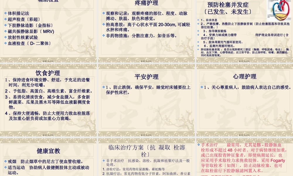 下肢深静脉血栓查房.pptx