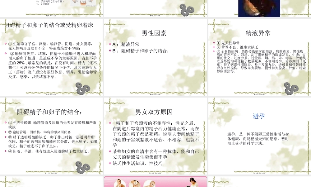 不孕症的定义概述.pptx