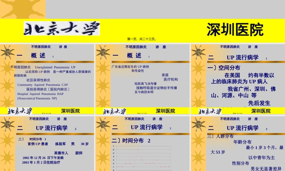 不明原因肺炎PPT简述.pptx