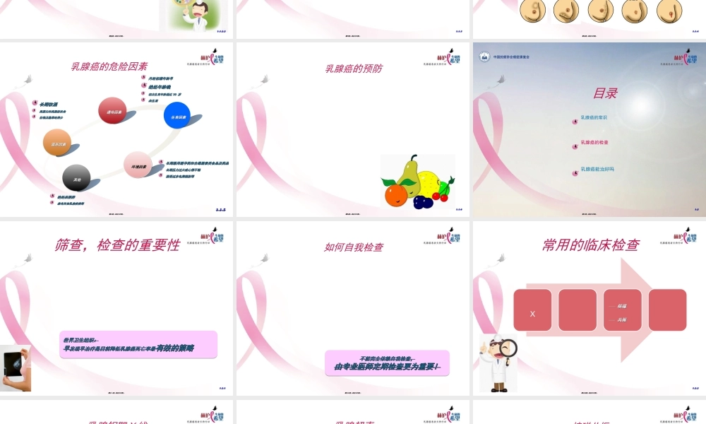 与乳腺癌的斗争开始了.ppt