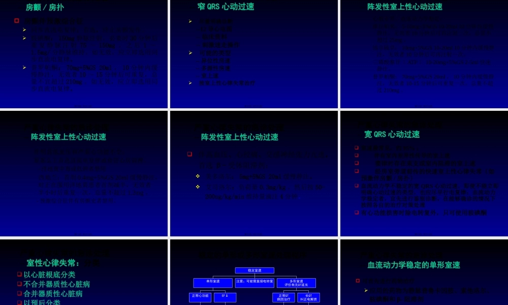 严重心律失常的急诊诊治.pptx
