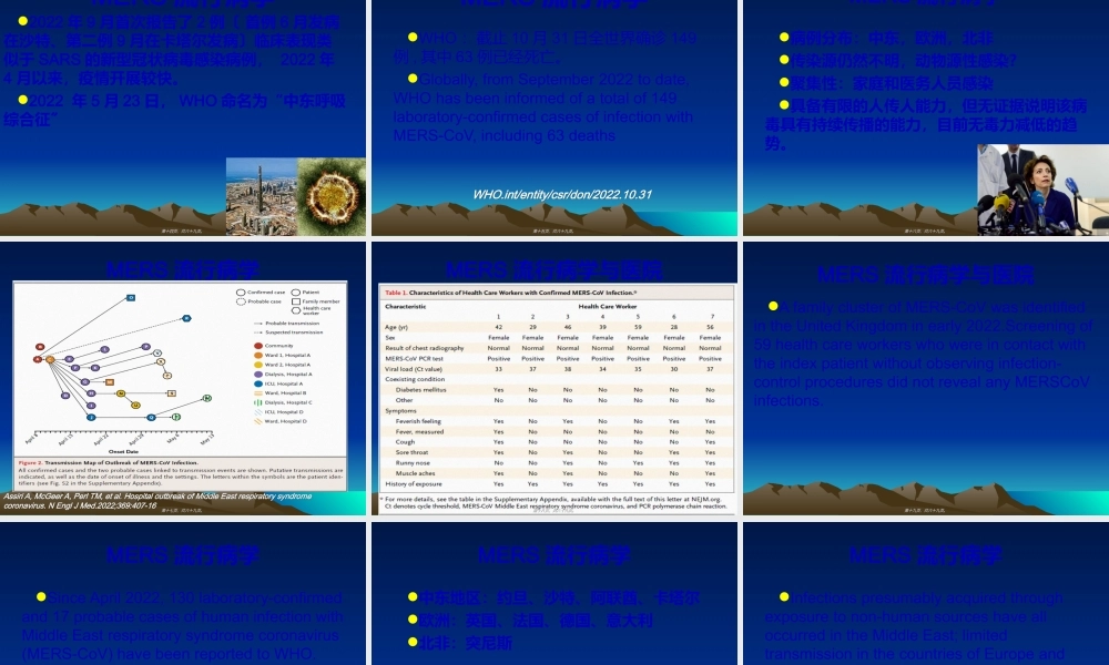 中东呼吸综合征(石家庄).ppt
