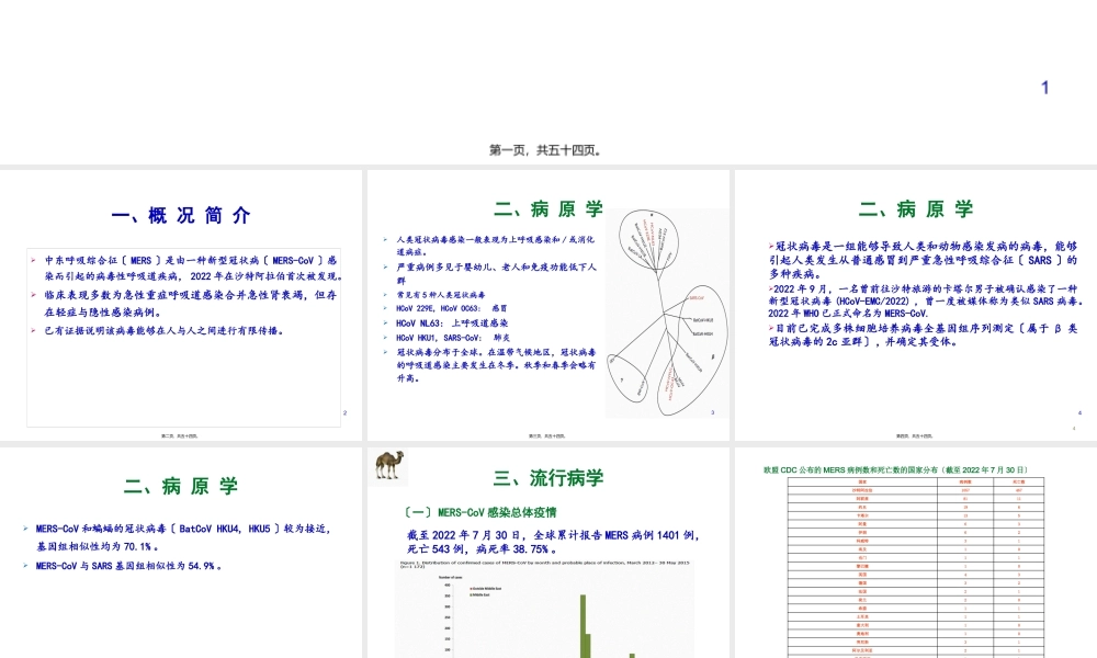 中东呼吸综合征与防控.pptx