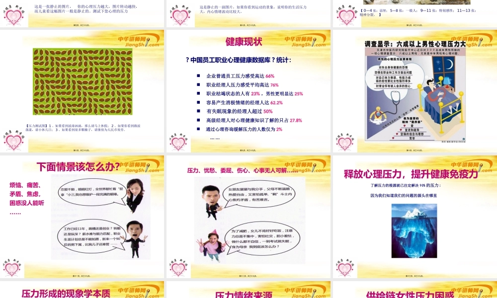 中华讲师网-郭敬峰：催眠压力情绪疏导.pptx