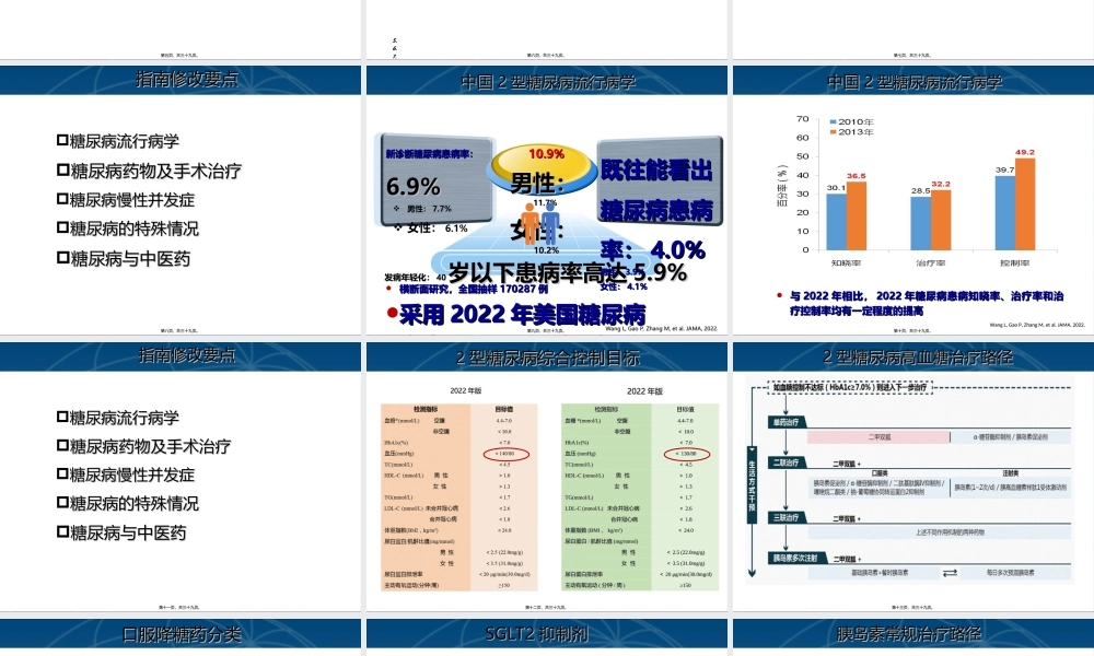 中国2型糖尿病防治指南(2017年版.ppt