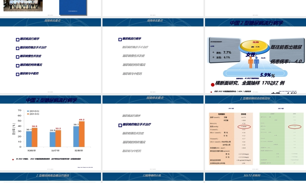 中国2型糖尿病防治指南2017版.ppt