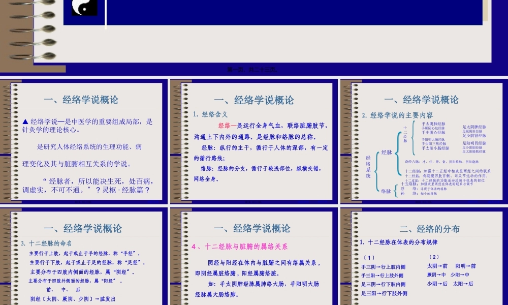 中国传统康复--经络.pptx