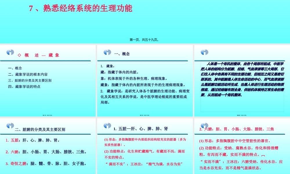 中国传统康复--藏象-脏腑.pptx