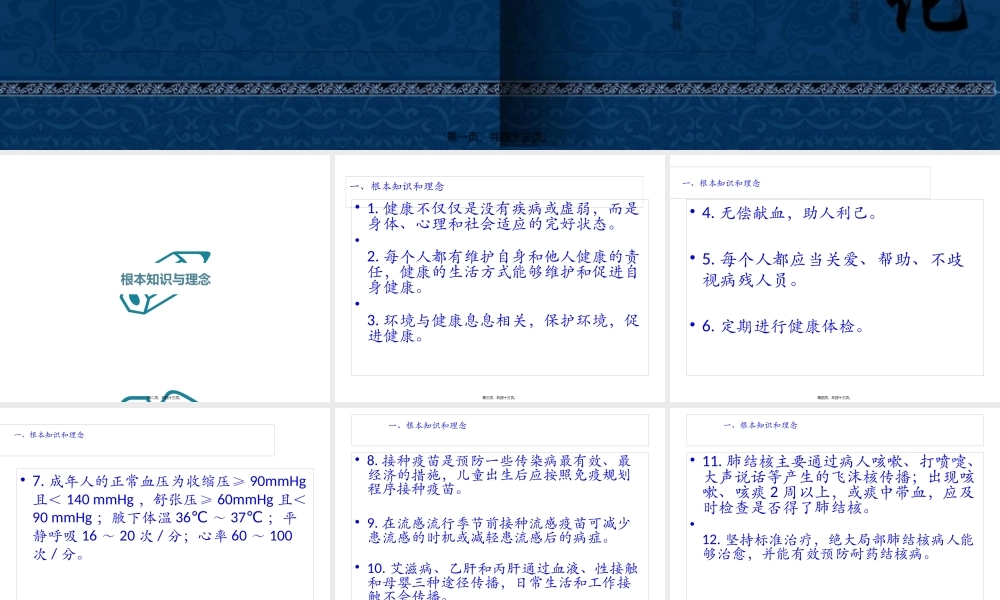 中国公民健康素养PPT.pptx