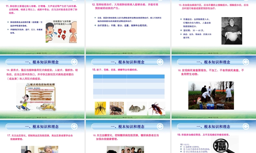 中国公民健康素养——基本知识与技能(2015年版).pptx